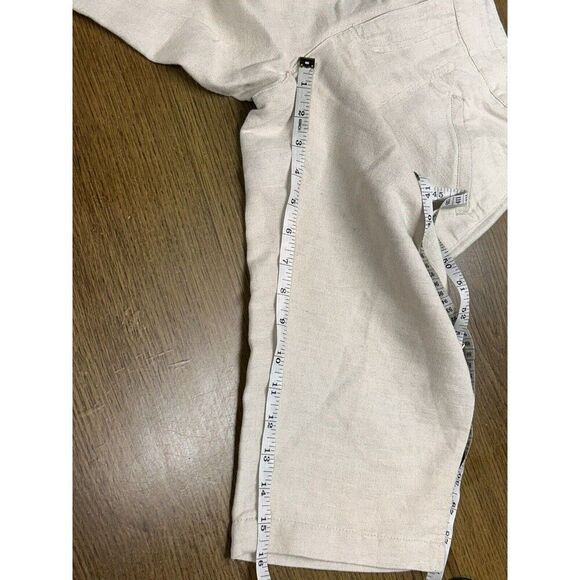 NWT Liz Wear by Liz Claiborne Linen blend‎ Bermuda Shorts Women 4P Pedal Pusher - Picture 9 of 9